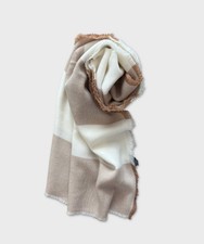 Arcuri Wollschal zweifarbig