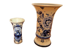 2 dekorative original Delft