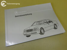 Bedienungsanleitung Betriebsanleitung W140 S-Klasse Diesel, 11.1993, Deutsch NEU