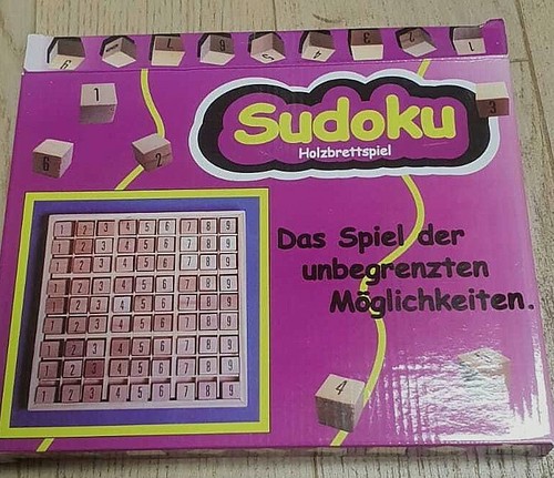 Neues brettspiel sudoku massiv - brettspiel,