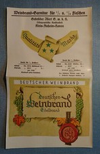 Old Wine Label Brandy Fitting