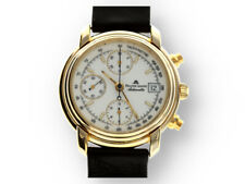 Original Maurice Lacroix Croneo Herren Chronograph in Edelstahl vergoldet