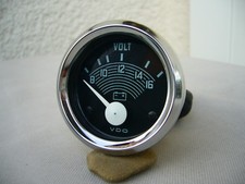 VDO Voltmeter 12 V Anzeige Käfer Bug Brezel Barndoor Ovali Instrumente 52mm