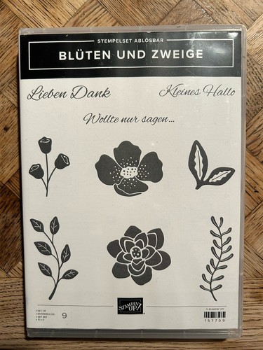 Stampin blüten und zweige - blüten,