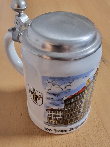 Bierkrug seidel mit - bierkrug,