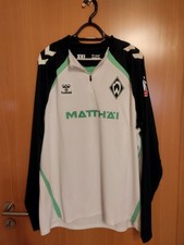 Werder Bremen Shirt Langarm Half-Zip Kein Trikot