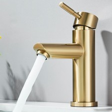 Gold Waschtischarmatur