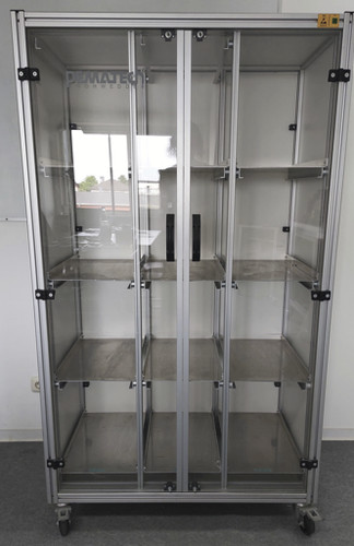 Aluprofilschrank auf rollen - aluprofilschrank,