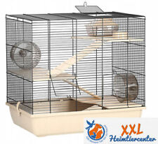 Hamsterburg Hamsterkäfig Nagerkäfig Mäusekäfig 60x36x54cm Rex 3 inkl Zubehör NEU