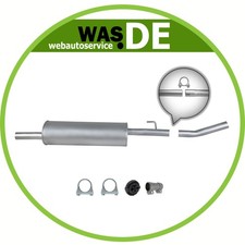 Auspuff mittelschalldämpfer - auspuff,