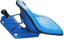 Ford Super Dexta Schleppertsitz Traktorsitz Treckersitz PVC Blau passend