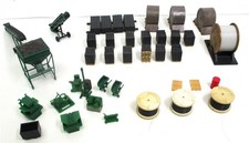 Spur H0 Gewerbe Zubehörkonvolut   o.OVP (4434k)