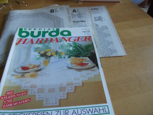 Handarbeitsheft burda special - "burda,