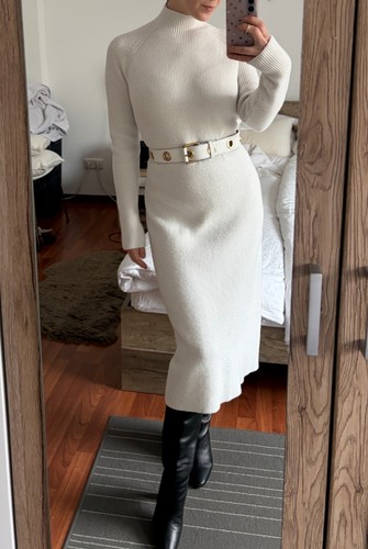Zara maxikleid winterkleid - zara,