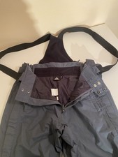 Vaude Full ZIP unisex Regen, Trekking, Motorrad, Skihose Gr.48, Grau, Neu