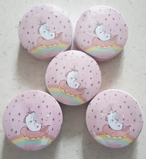 NEU ♥ Markenlos ♥ 5x komprimiertes magisches Zauber Handtuch Einhorn Motiv ♥ OVP