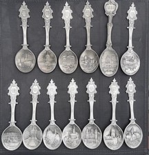 12 WMF Zinn Jahreslöffel 1984-1996,1 Jahreslöffel Frieling 1990