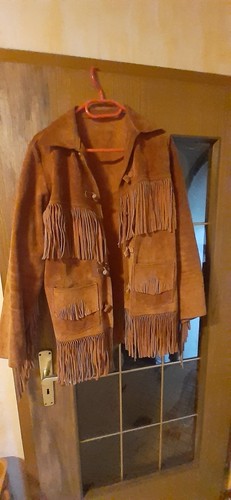 Wildlederjacke mit fransen - wildlederjacke,