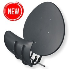 Wavefrontier Satspiegel Toroidal T90P anthrazit Multifocus inkl 5x LNB-Halterung