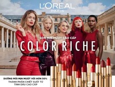 LOREAL PARIS  COLOR RICHE LIPPENSTIFT MATTE BIS LEUCHTENDE FARBEN 33 FARBNUANCEN
