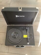 AETKFO Vinyl-Plattenspieler Bluetooth