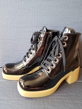 MIU MIU Damen aus Lackleder Plateau Halbschuhe GR. 40 NEU!