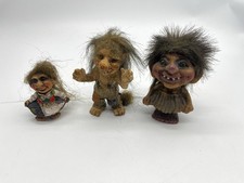 3 Norwegische Trolle, verschiedene Motive u Größen, alle in gutem Zustand