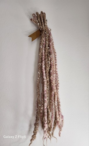 Dreads wolle 40cm - wolle, 40cm/