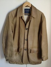 ULI KNECHT Herren (Pferde) Lederjacke braun beige in Größe L Neupreis ca. 800,-