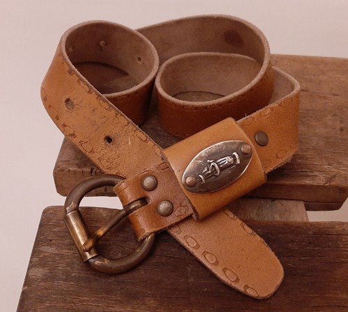 Oldtimer leder gürtel - oldtimer,