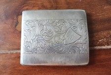 Antik Zigarettenetui Alpacca