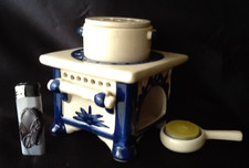 Aroma Duftöfchen Stövchen mit Topf für Teelicht Keramik Duftlampe 786 Gramm Neu