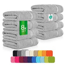 4/6/8 teiliges Sparset Carli Gästetuch, Seiftuch, Waschhandschuh 100% Baumwolle