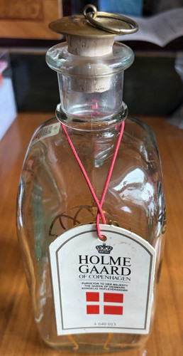 Holmegaards juleflasche 1990 - juleflasche,