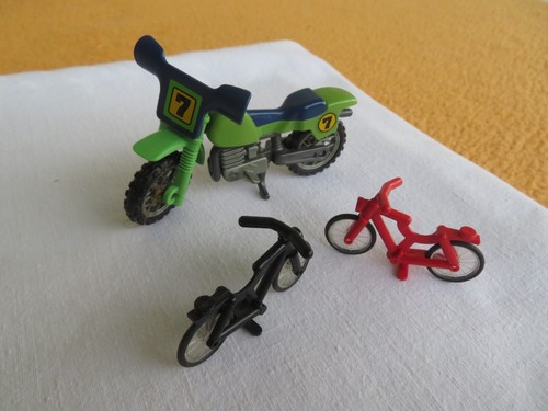 Motorrad und fahrräder - fahrräder, mini