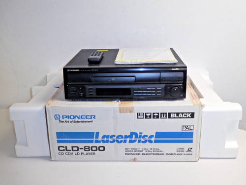 Pioneer cld 800 laserdisc - pioneer, cld-800