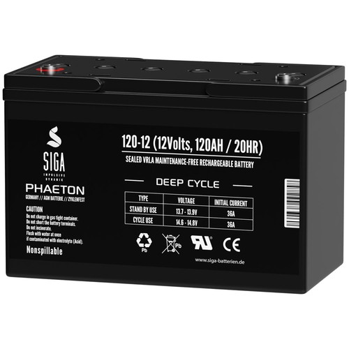 Solar akku 120ah - akku,