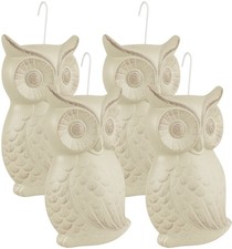 Luftbefeuchter Heizung 4er Set Eule Raumbefeuchter Heizkörper Verdunster Beige