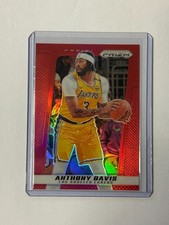 Anthony Davis 2024 Prizm Deca RED #39 Los Angeles Lakers # /199