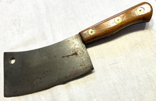 Sehr altes Küchenbeil Fleischerbeil Metzgerbeil D. Kremendahl 6 1/2 Top-Zustand