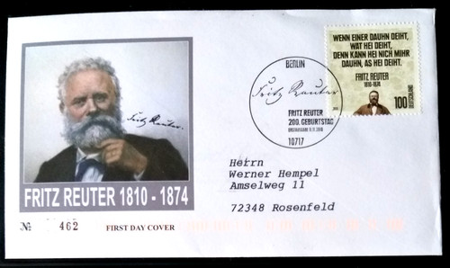 Brd 2010 fdc 175 - 2010, jahre