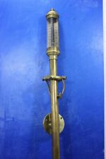 Schiffs-Barometer/Thermometer, Messing, R.N. Desterro Lisbon, Portugal