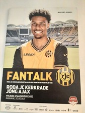 PROGRAMM 2.LIGA NIEDERLANDE RODA JC KERKRADE v JONG AJAX AMSTERDAM 2022/2023