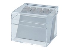 MAUL Acryl-Karteikasten inkl