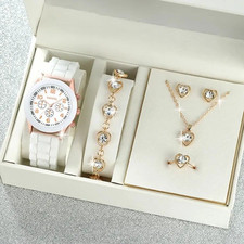 Damen Uhren-Schmuck-Set: Uhr