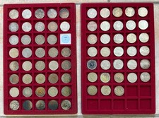 5 DM Silberadler - 1951-1974 - 72 Stück komplett ohne 1958 J - SILBER