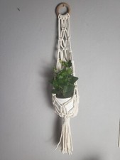Dekoration Wandbehang Boho Makramee Blumenampel Geschenk  DIY Pflanzenhänger 