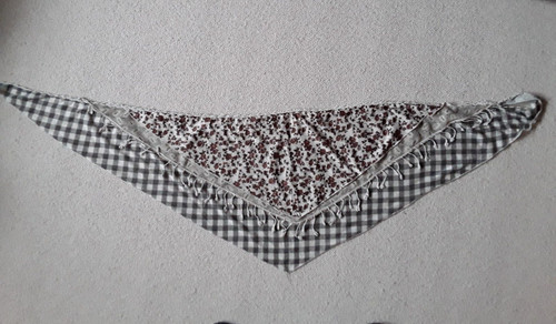 Schultertuch tracht blumen - schultertuch,