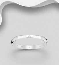 925 Sterling Silber Ring mit Cubic Zirkonias -  Echtsilber Damenschmuck