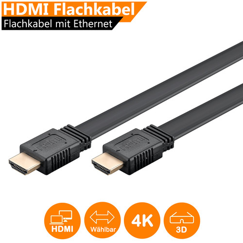 Hdmi kabel flach ultra hd - hdmi,